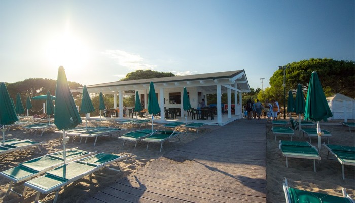 Club Hotel Marina Beach bar spiaggia