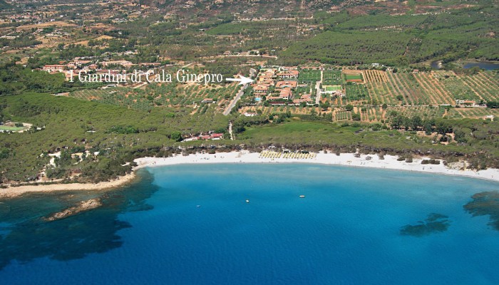 I Giardini di Cala Ginepro hotel vista