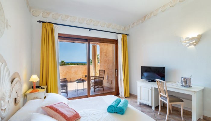 Sant'Elmo beach hotel camera deluxe vista mare