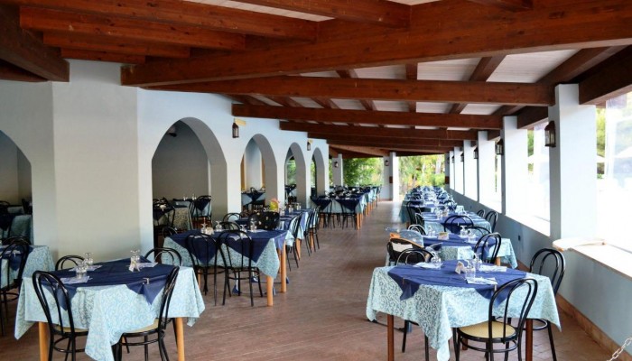 Villaggio l'Oasi Capo Rizzuto ristorante esterno