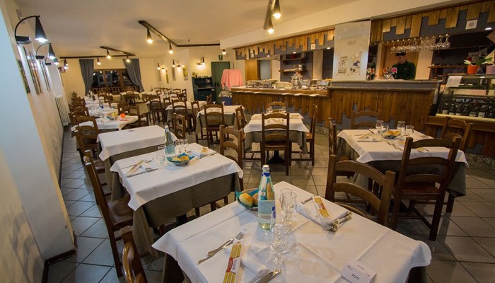 Hotel Etoile de Neige Pila ristorante